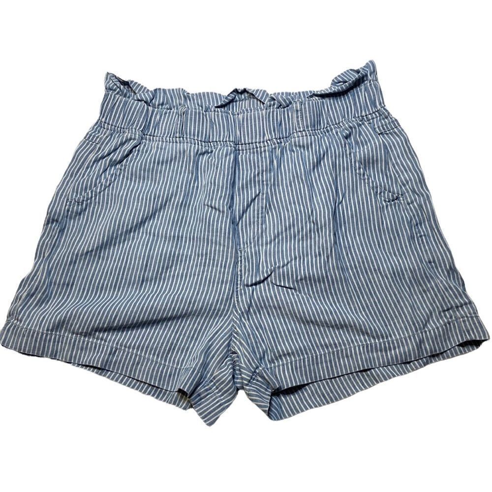 THREAD AND SUPPLY Fake Denim Shorts - Picture 1 of 4